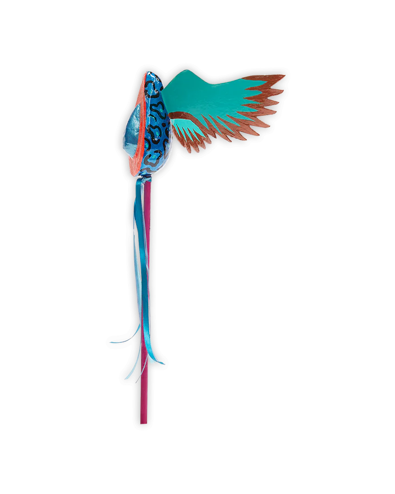 Aqua Winged Avocado Shaker - Image 3