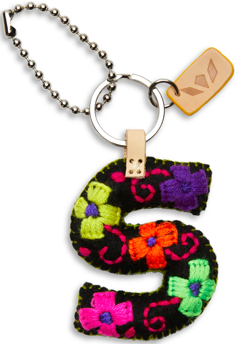 Black Felt Alphabet Charms - Image 21