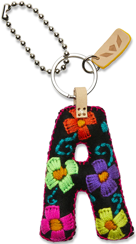 Black Felt Alphabet Charms - Image 3