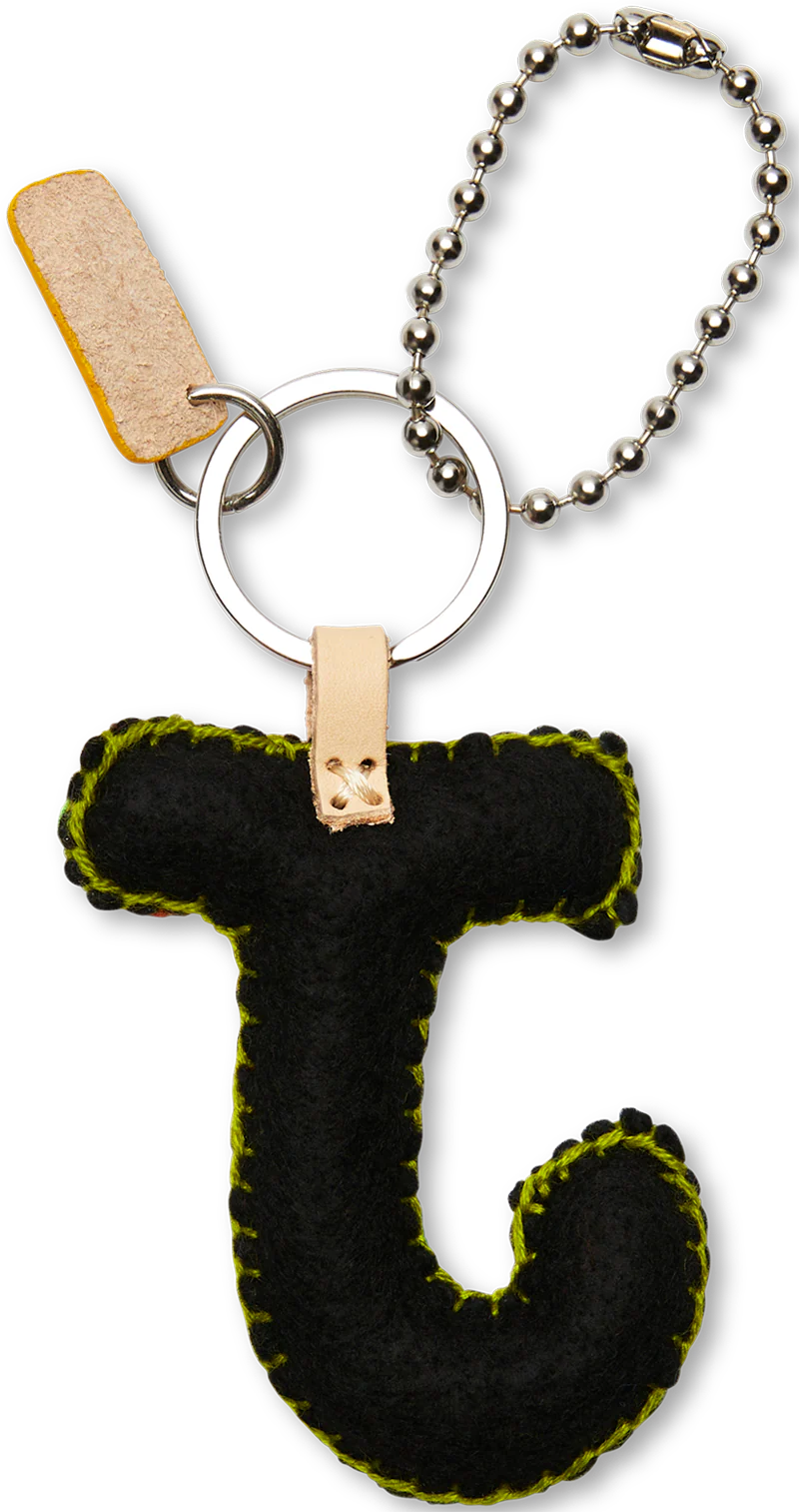 Black Felt Alphabet Charms - Image 38