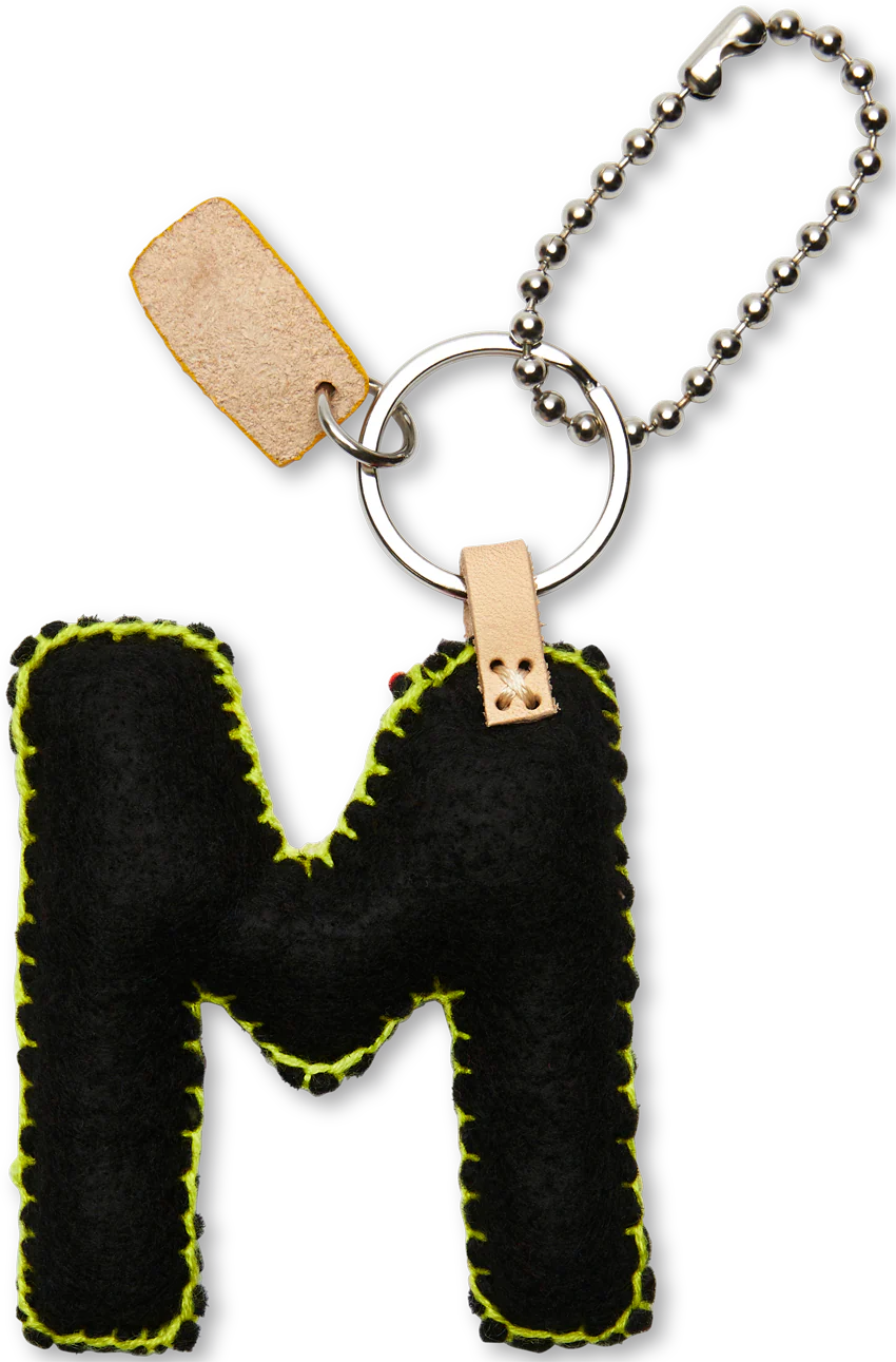 Black Felt Alphabet Charms - Image 41