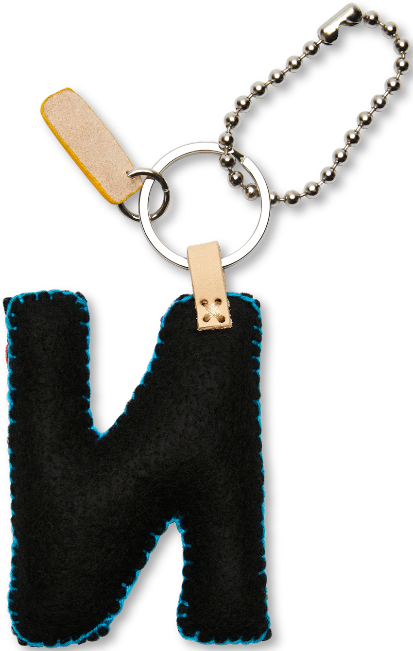 Black Felt Alphabet Charms - Image 42