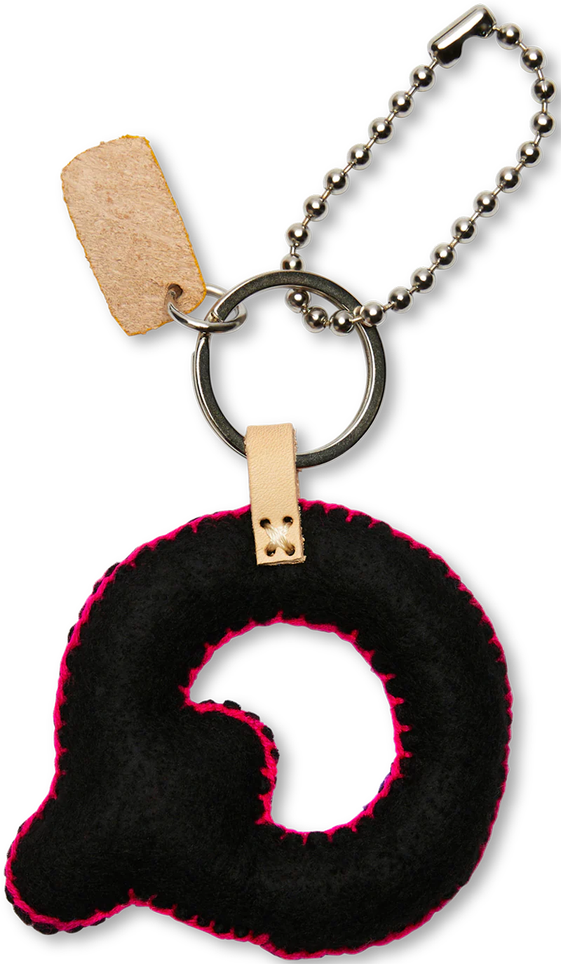 Black Felt Alphabet Charms - Image 45