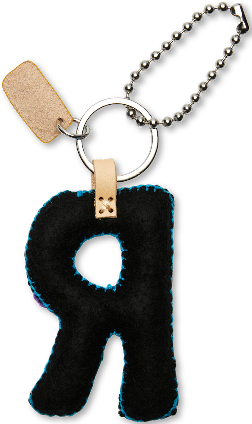 Black Felt Alphabet Charms - Image 46