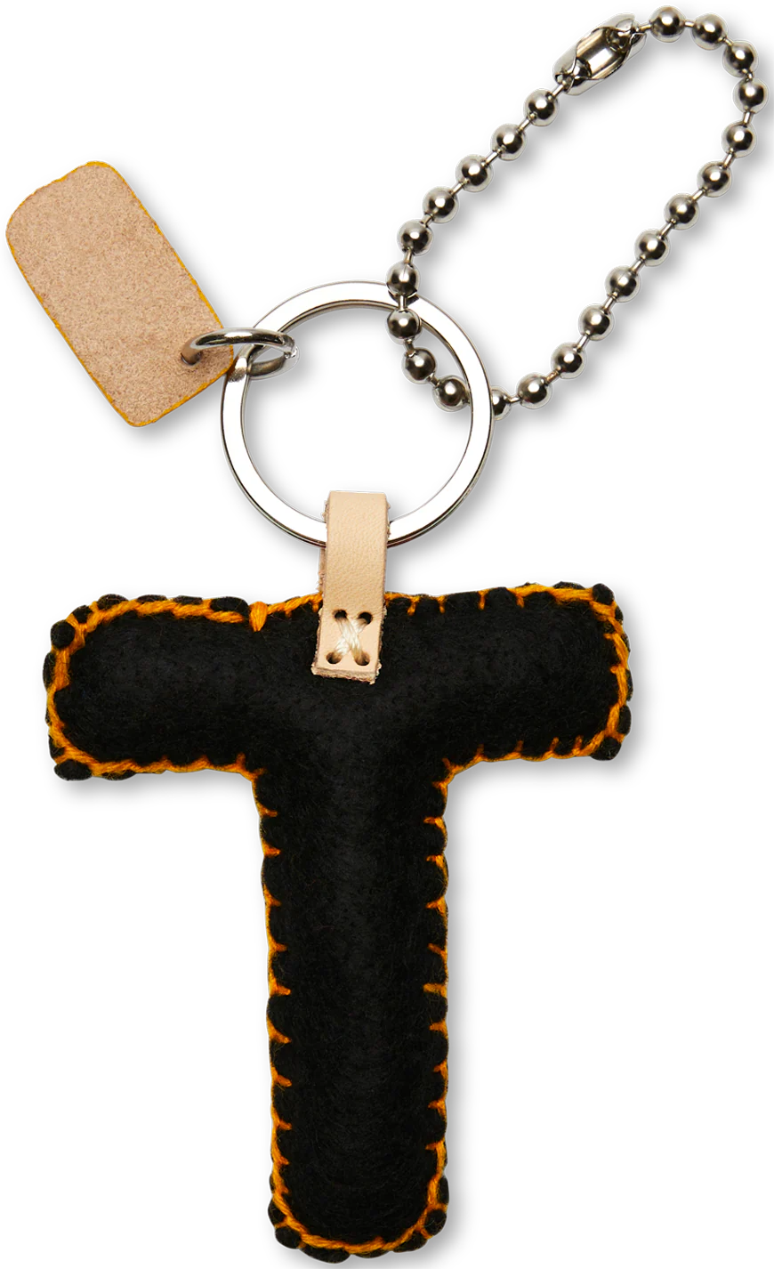 Black Felt Alphabet Charms - Image 48