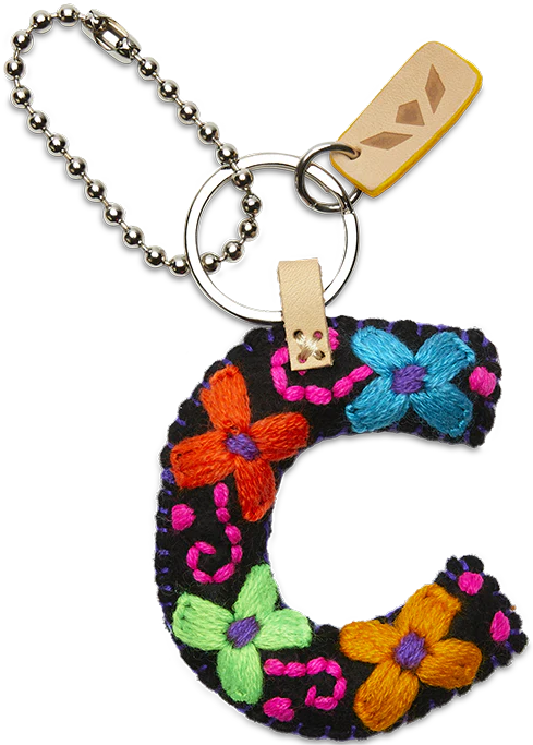 Black Felt Alphabet Charms - Image 5