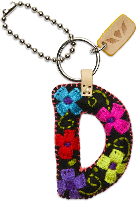 Black Felt Alphabet Charms - Image 6