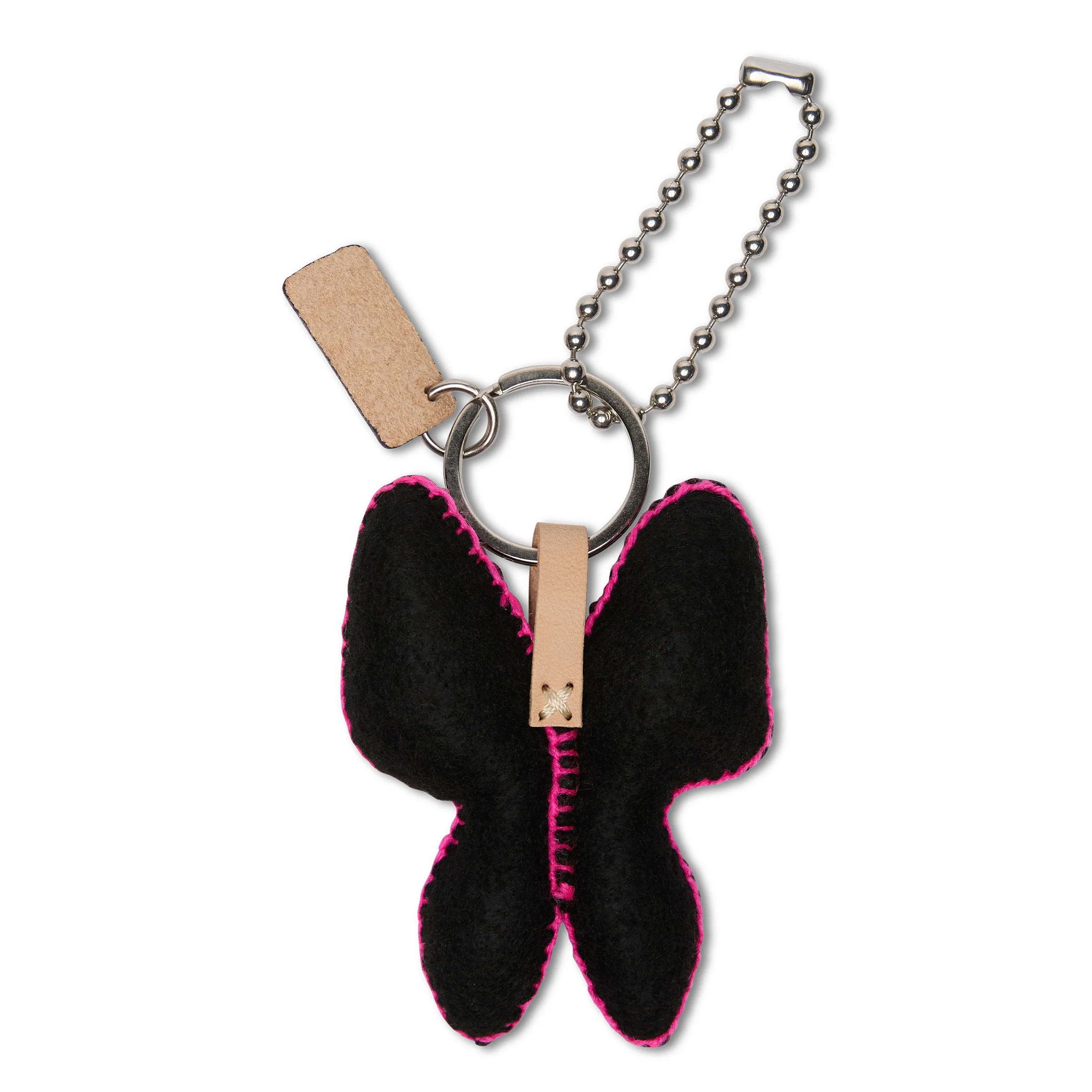 Black Felt Mariposa Charm - Image 3