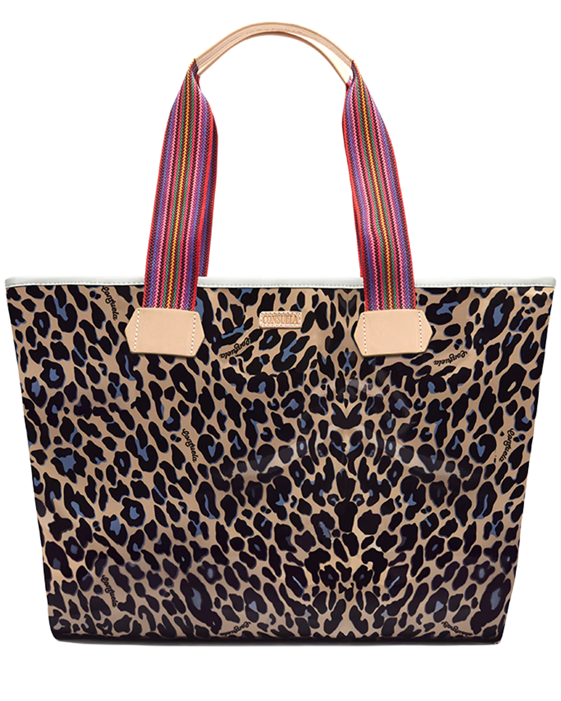 Blue Jag Zipper Tote - Image 2