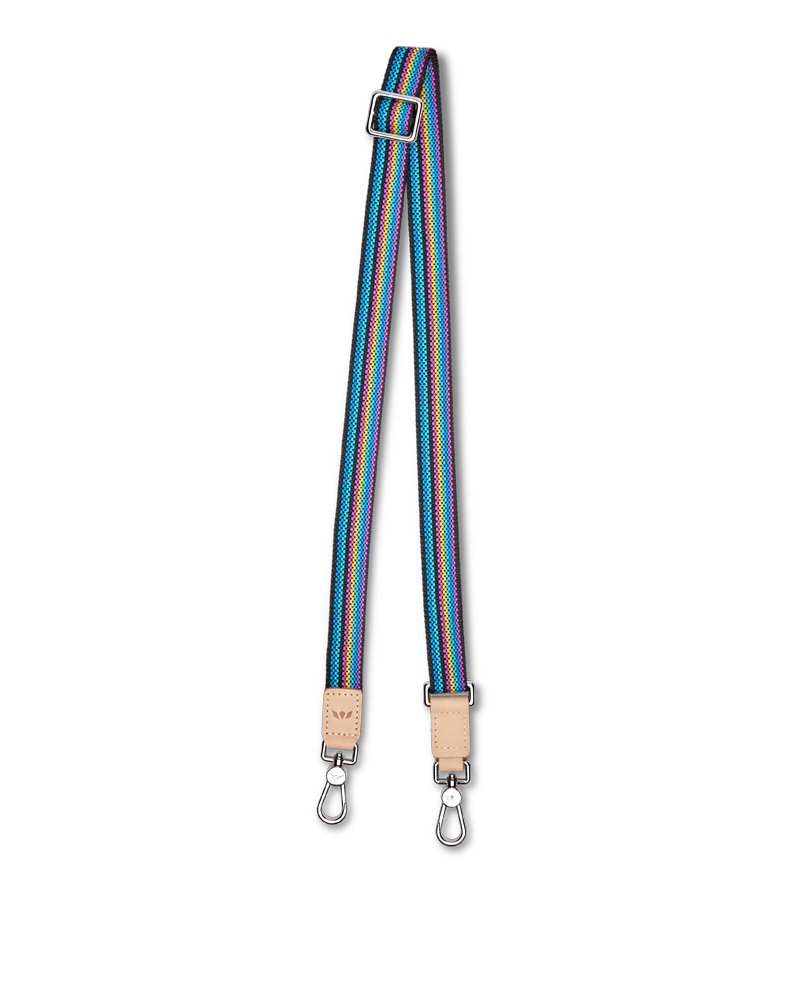Blueberry Slim Webbing Crossbody Strap