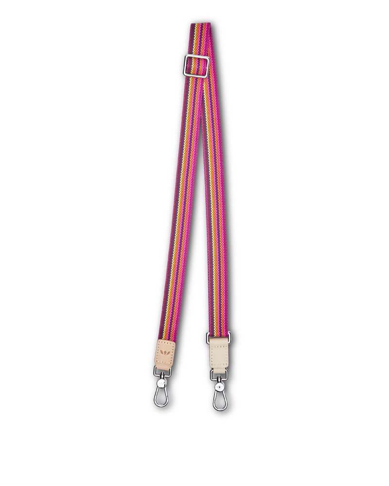Bubbles Slim Webbing Crossbody Strap