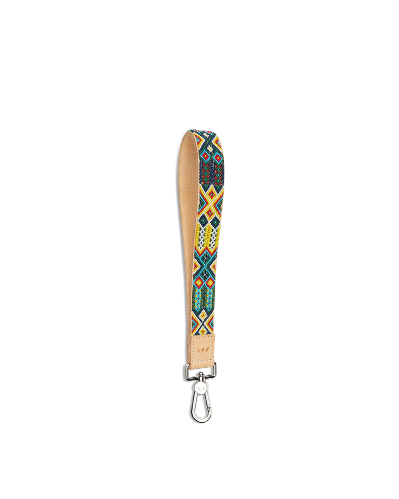 Dusk Leather Wristlet Strap