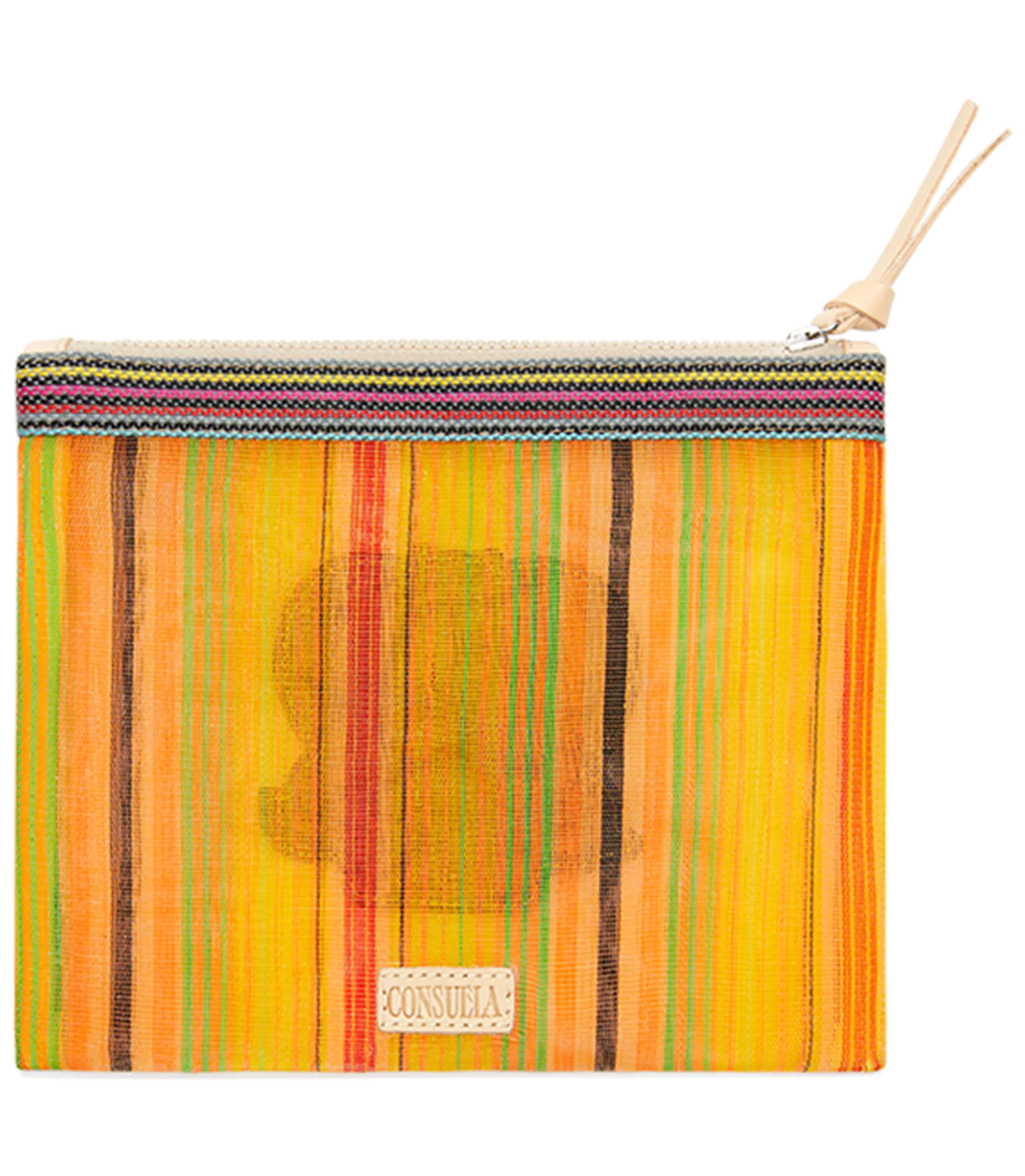 Elena Patch Slim Zip Pouch - Image 3