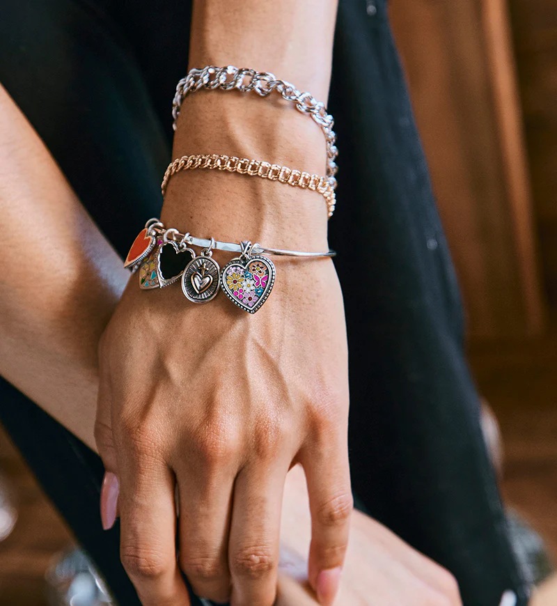Forged Link Charm Bracelet - Image 3