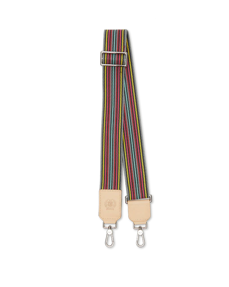Grey Webbing Crossbody Strap