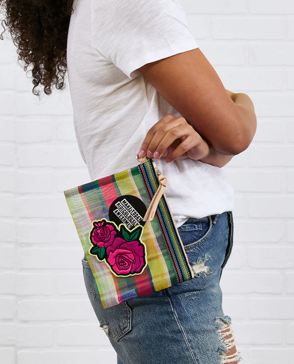 Marcela Patch Mini Slim Zip Pouch - Image 4