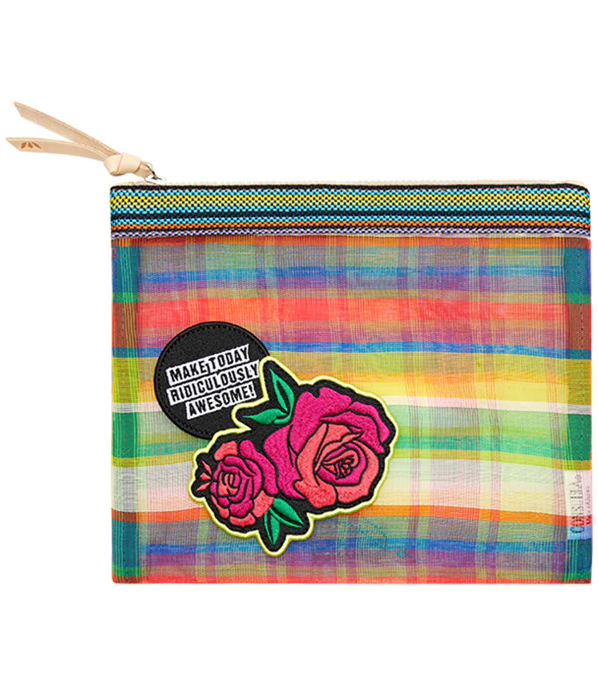 Marcela Patch Slim Zip Pouch - Image 2