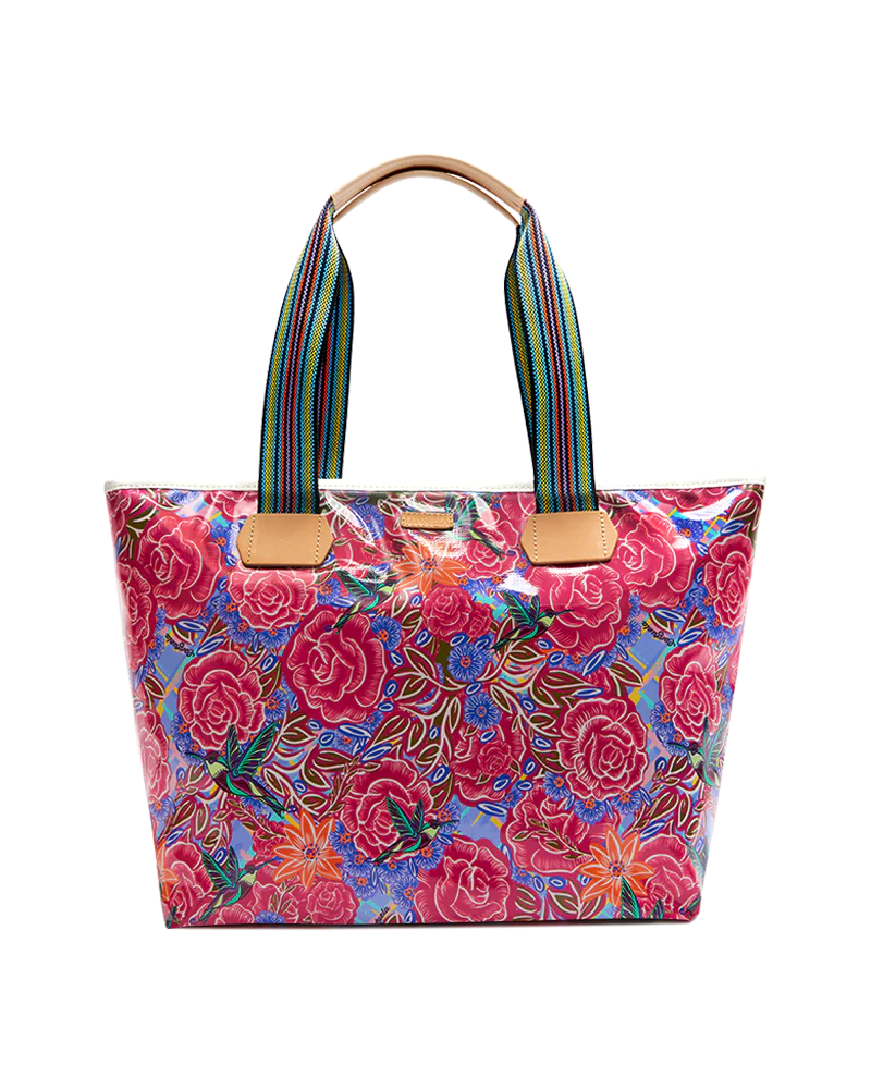 Merlot Zipper Tote