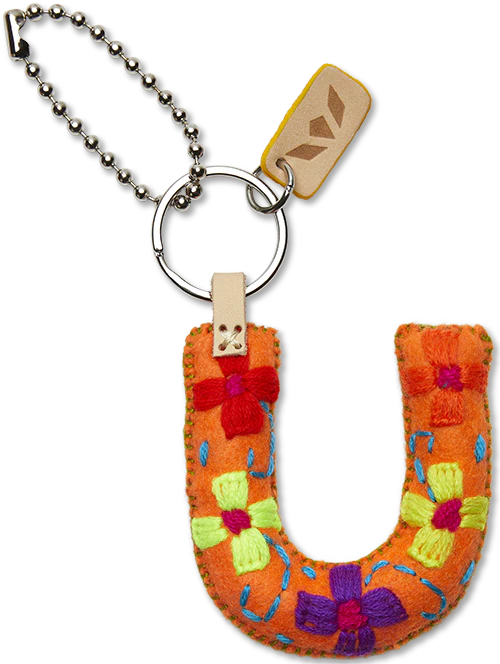 Orange Felt Alphabet Charms - Image 23