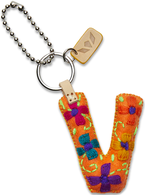Orange Felt Alphabet Charms - Image 24