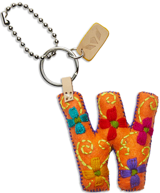 Orange Felt Alphabet Charms - Image 25