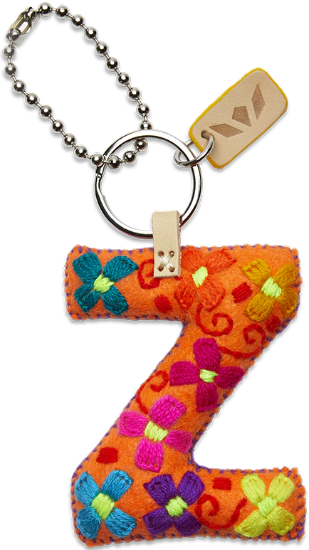 Orange Felt Alphabet Charms - Image 28