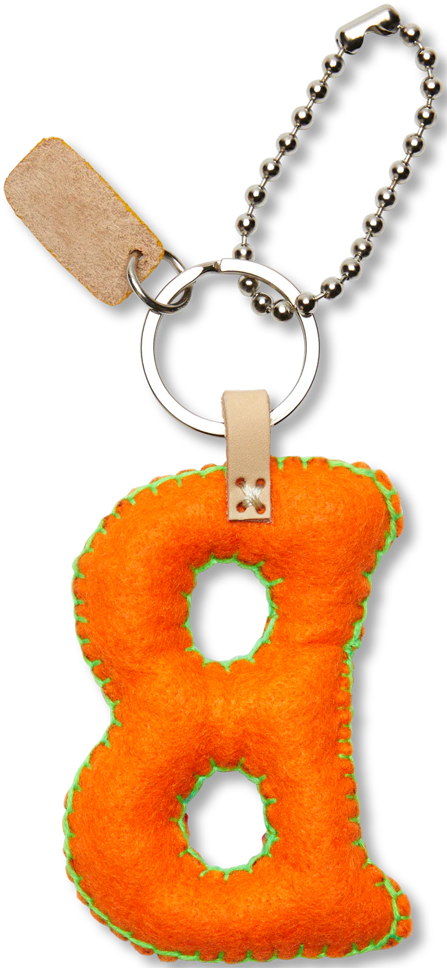 Orange Felt Alphabet Charms - Image 30
