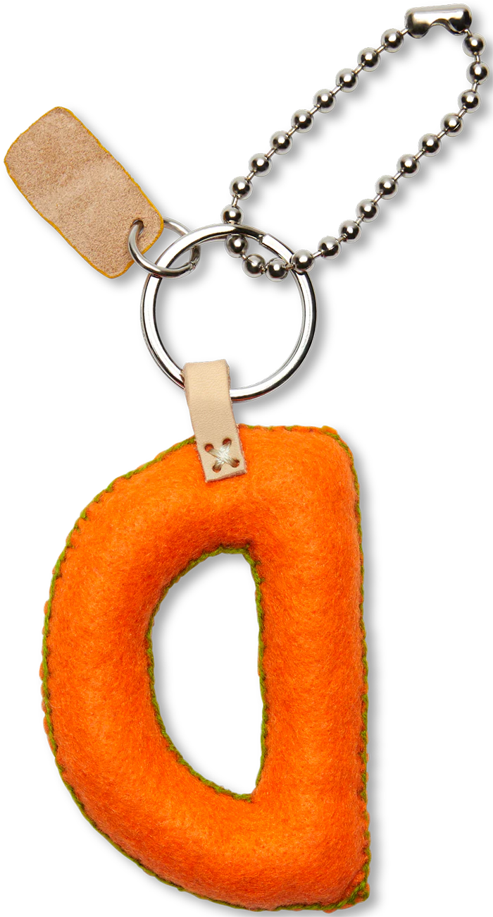 Orange Felt Alphabet Charms - Image 32
