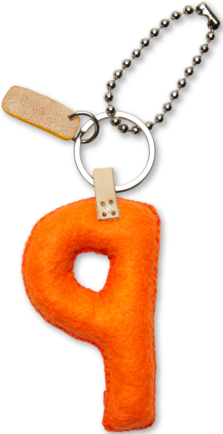 Orange Felt Alphabet Charms - Image 44