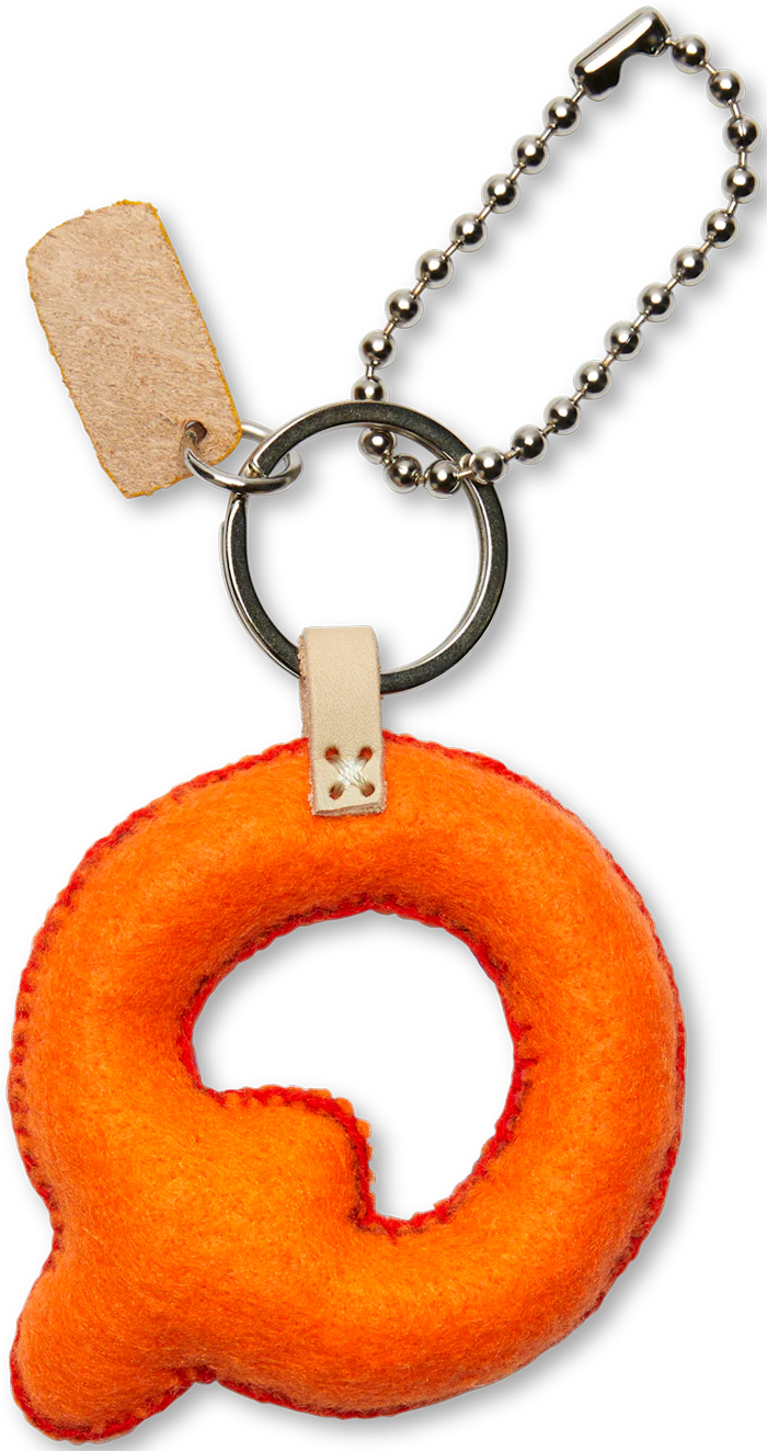Orange Felt Alphabet Charms - Image 45