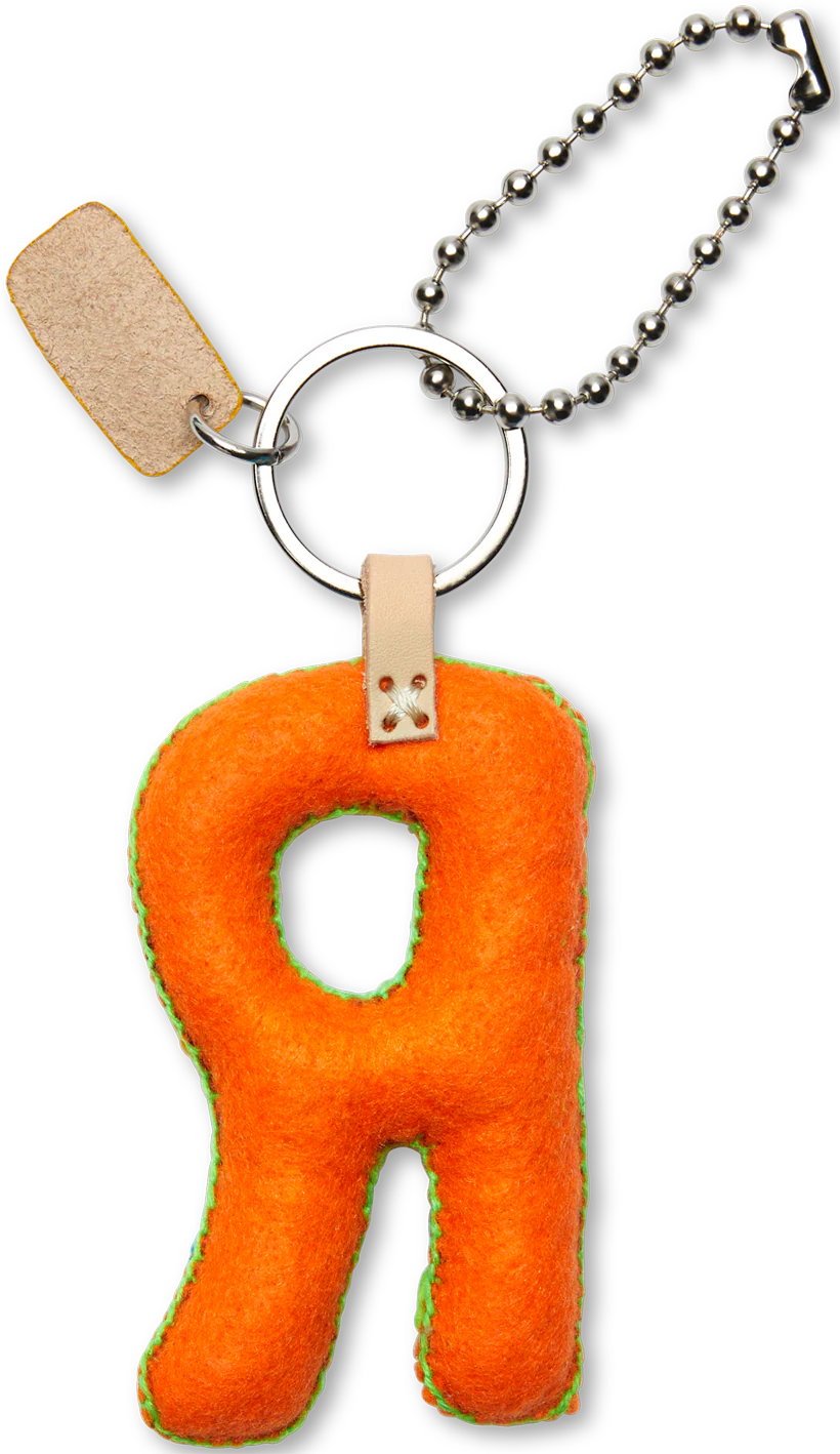 Orange Felt Alphabet Charms - Image 46