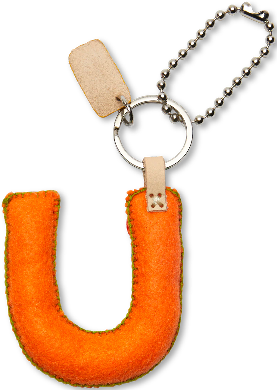 Orange Felt Alphabet Charms - Image 49