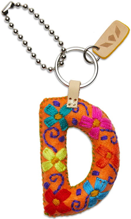 Orange Felt Alphabet Charms - Image 6