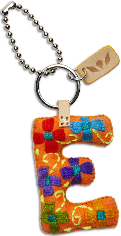 Orange Felt Alphabet Charms - Image 7