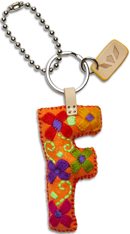 Orange Felt Alphabet Charms - Image 8