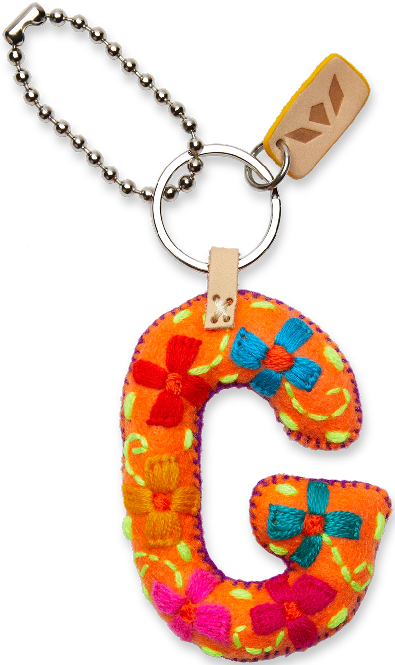Orange Felt Alphabet Charms - Image 9
