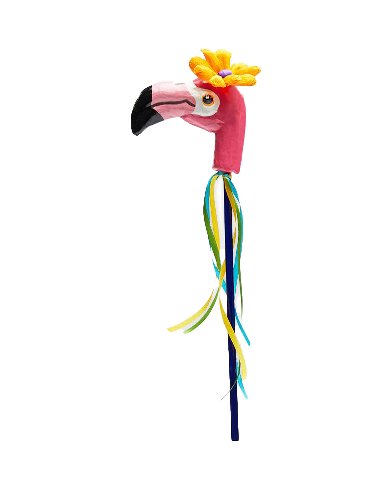 Orange Flamingo Shaker