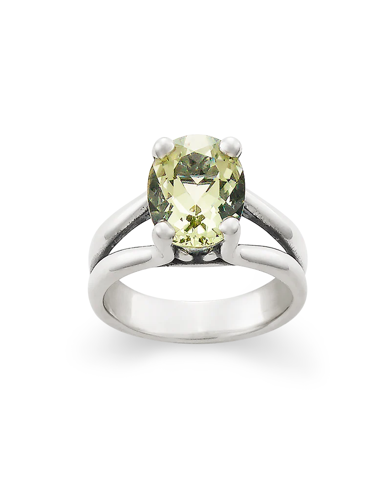 Oval Prasiolite Ring - Image 3