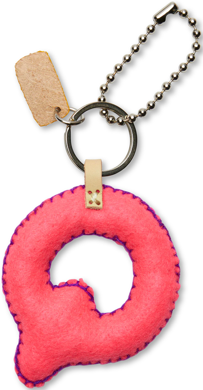 Pink Felt Alphabet Charms - Image 45