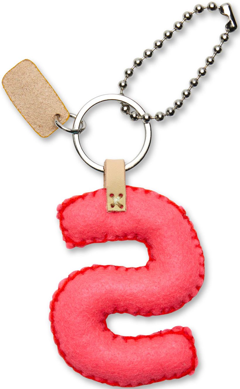 Pink Felt Alphabet Charms - Image 47