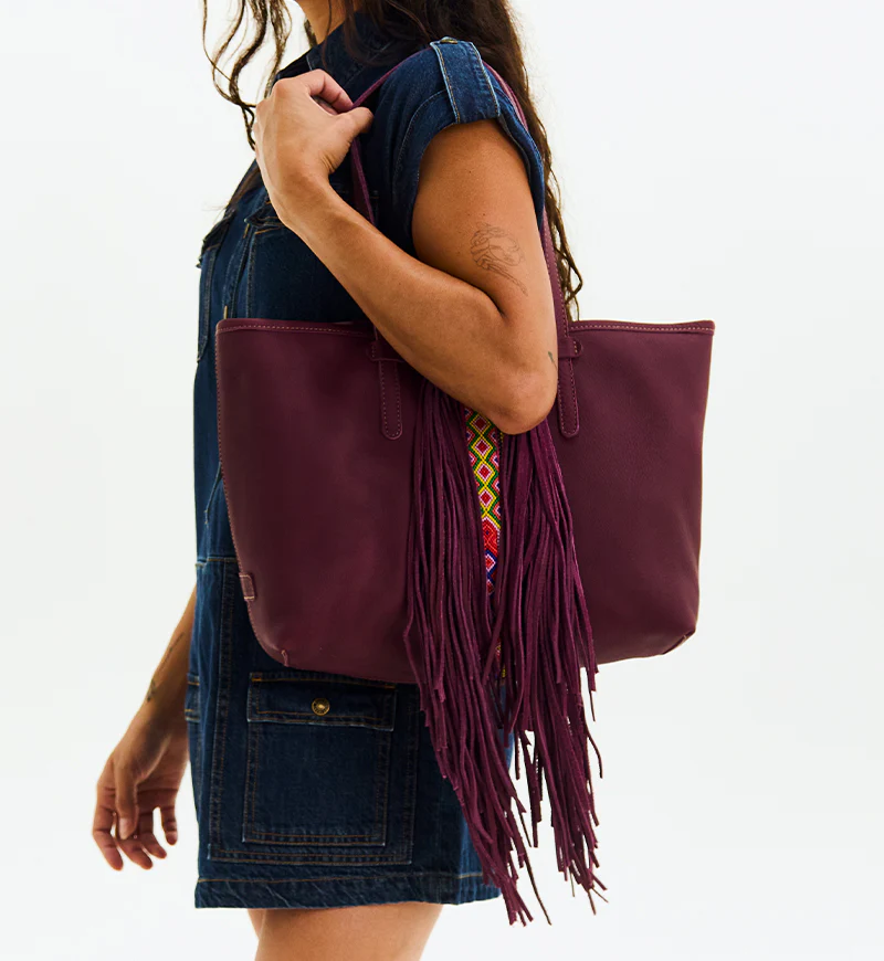 Plum Breezy Fringe - Image 7