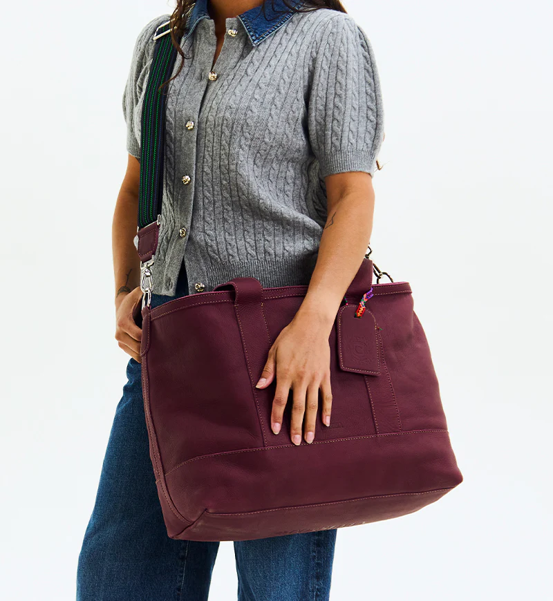 Plum Max Tote - Image 6