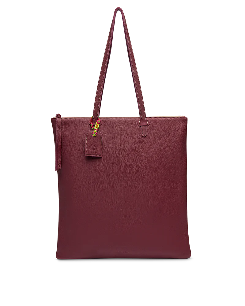 Plum Shopper Tote