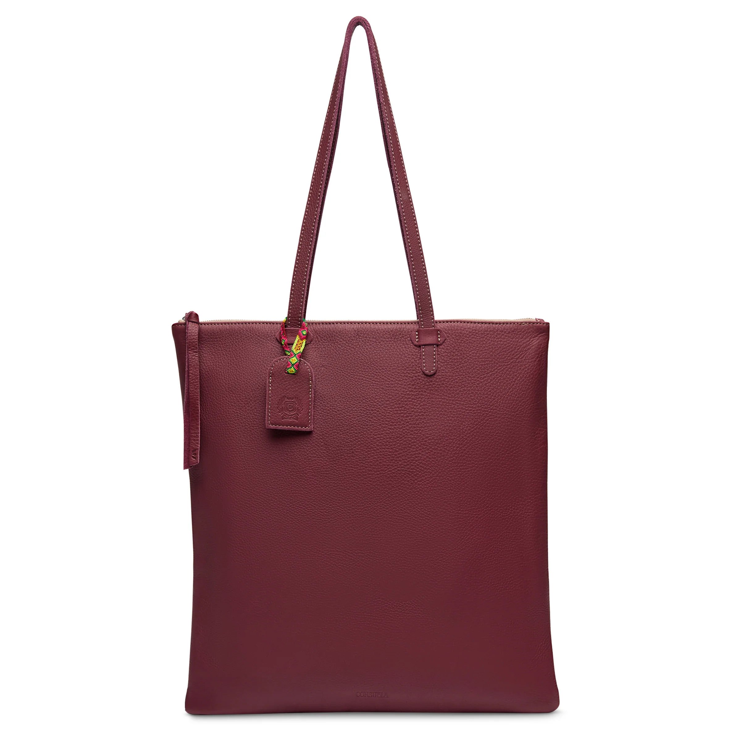 Plum Shopper Tote - Image 2