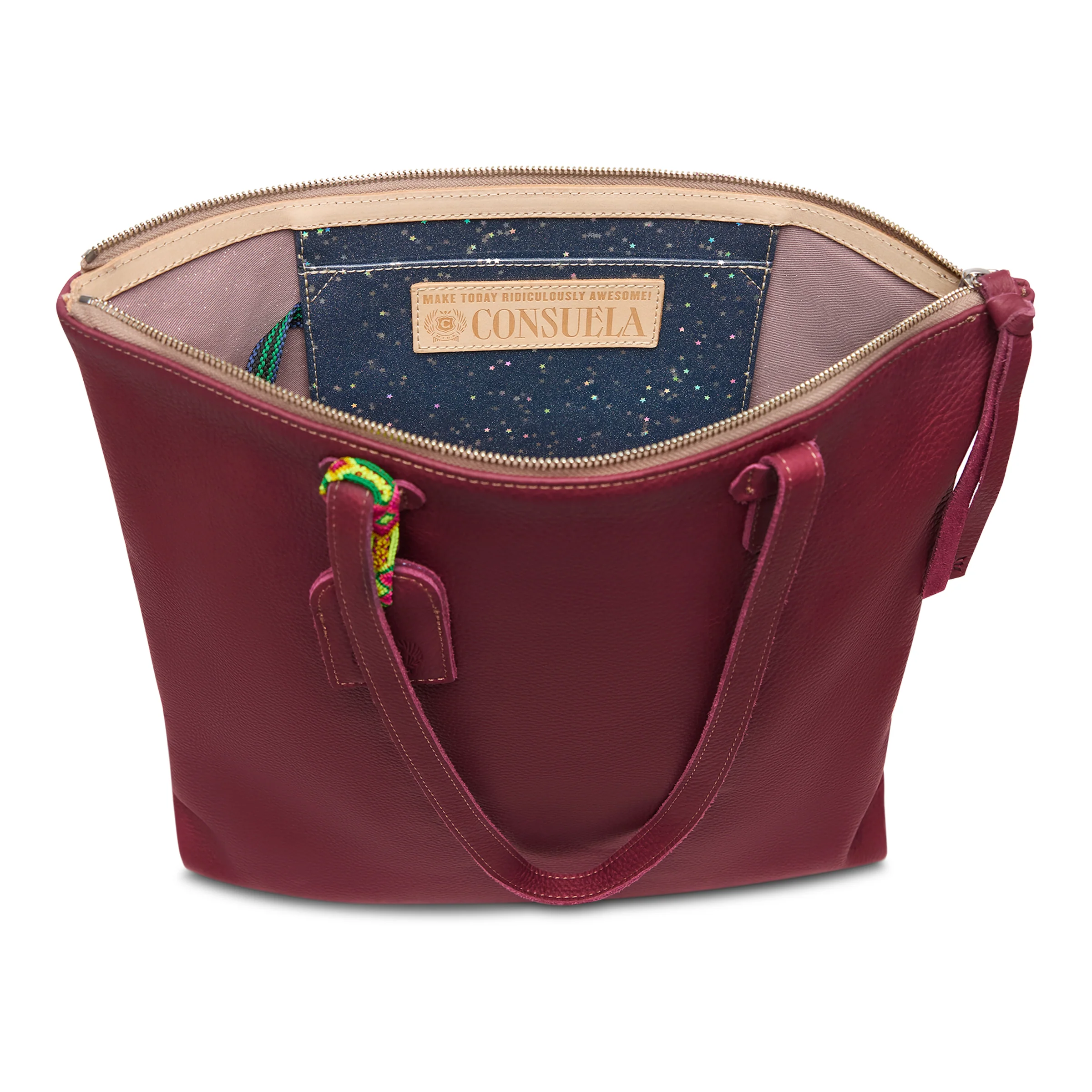 Plum Shopper Tote - Image 6