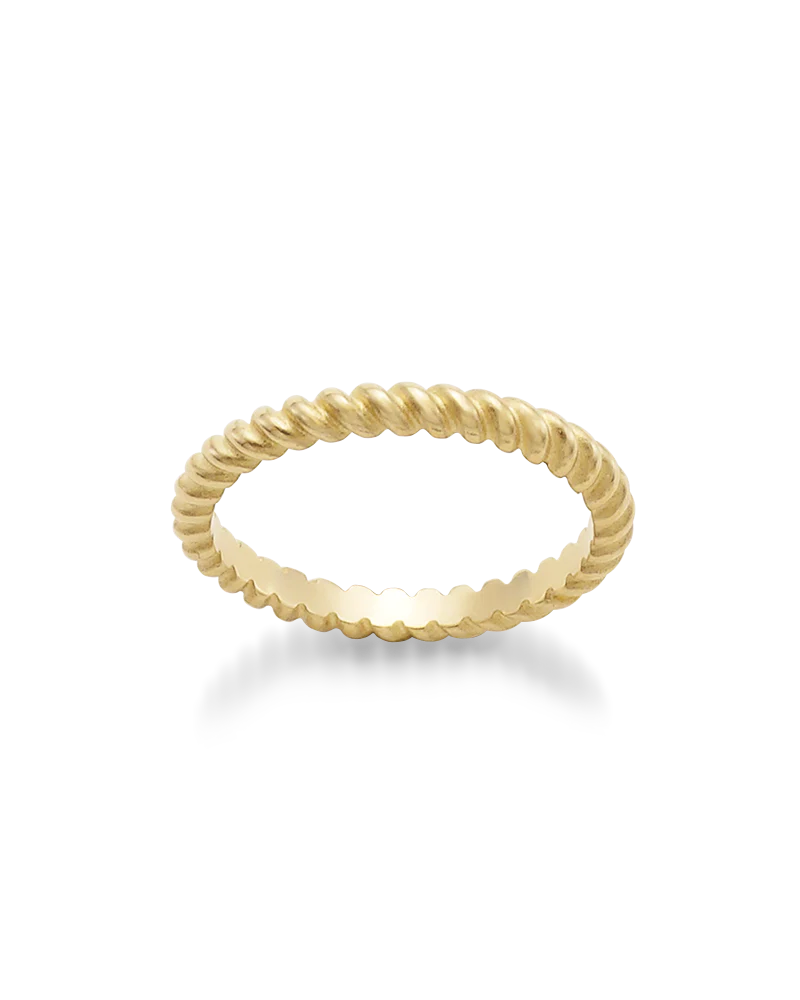Small Twisted Wire Ring