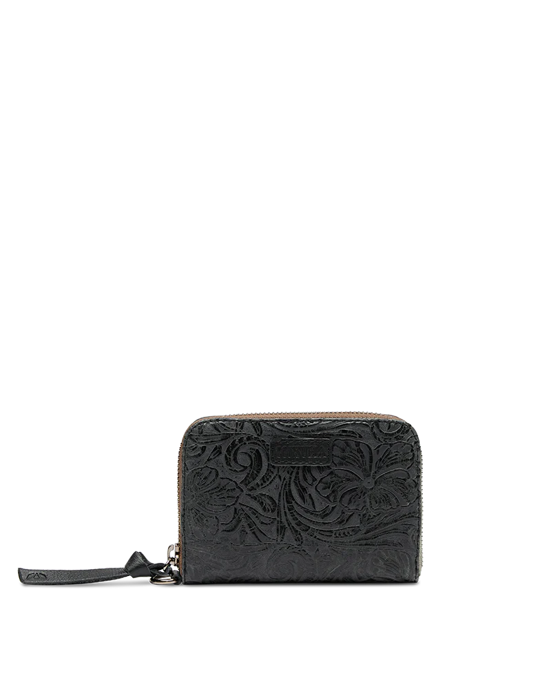 Steely Zippy Wallet