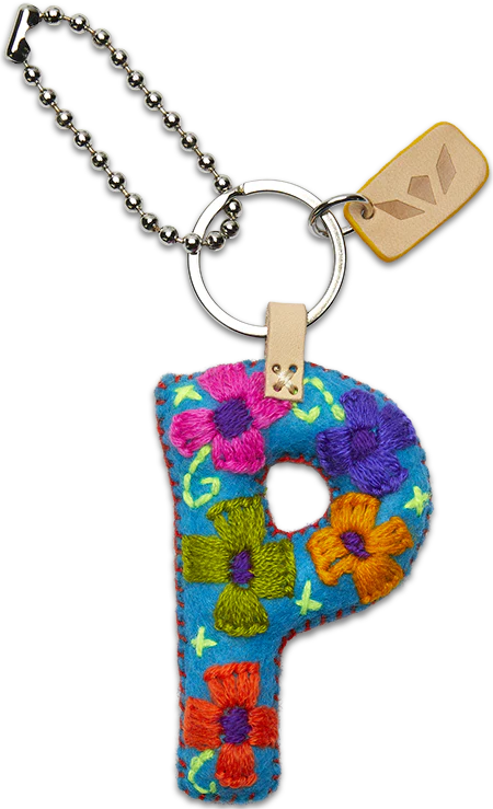 Turquoise Felt Alphabet Charms - Image 18