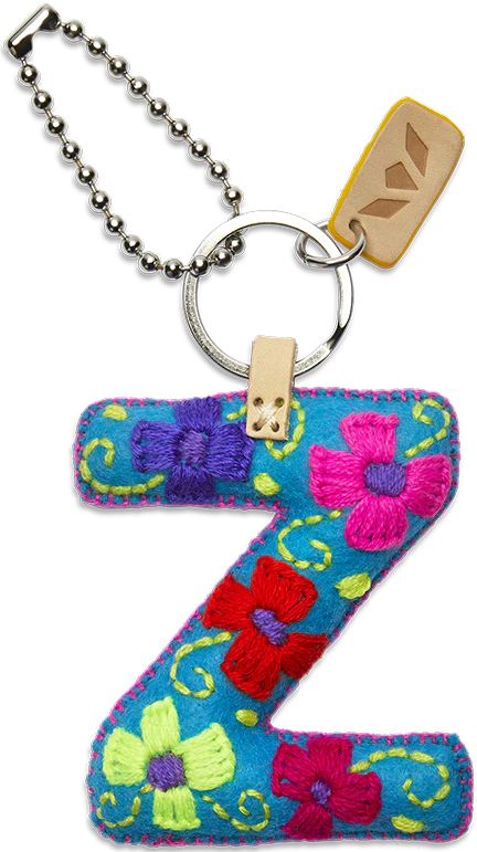 Turquoise Felt Alphabet Charms - Image 28