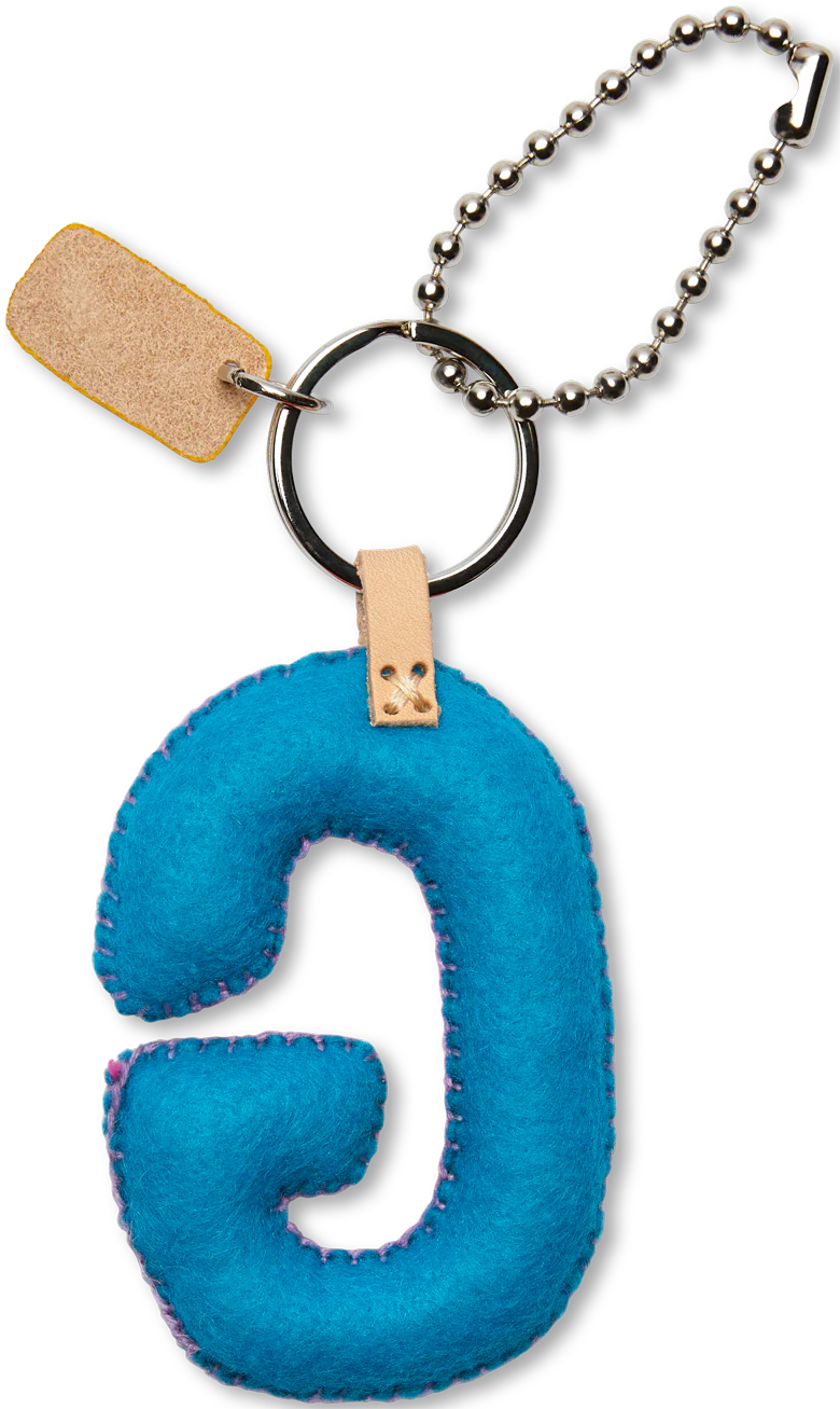 Turquoise Felt Alphabet Charms - Image 35